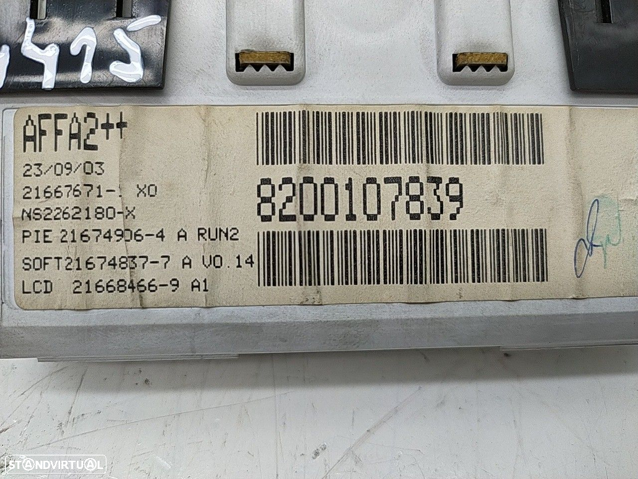 Display Rádio Renault Megane Ii (Bm0/1_, Cm0/1_) - 3