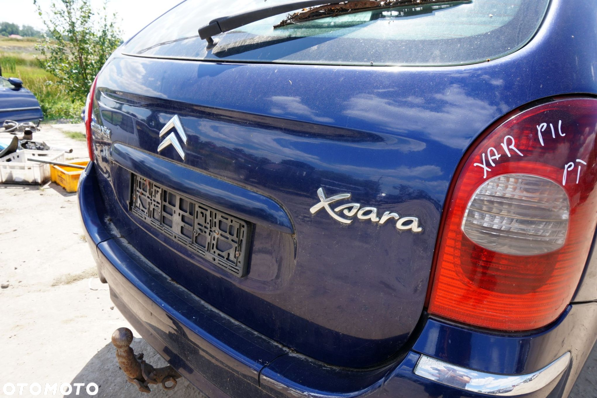 KLAPA BAGAŻNIKA TYLNA XSARA PICASSO LIFT KPUD  NIEBIESKI CITROEN 2004-2012 - 4
