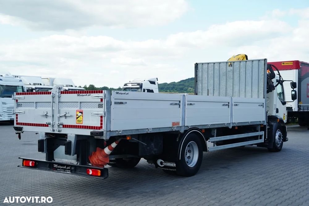 Volvo FL 280 / 4x2 / LIVRARE - 7,2 M / MACARA HDS HYVA HB 150- 10 M / CAPACITATE MAXIMĂ DE RIDICARE 5.200 KG / ROTATOARE / TELECOMANDĂ / CAMERĂ / EURO 6 - 11