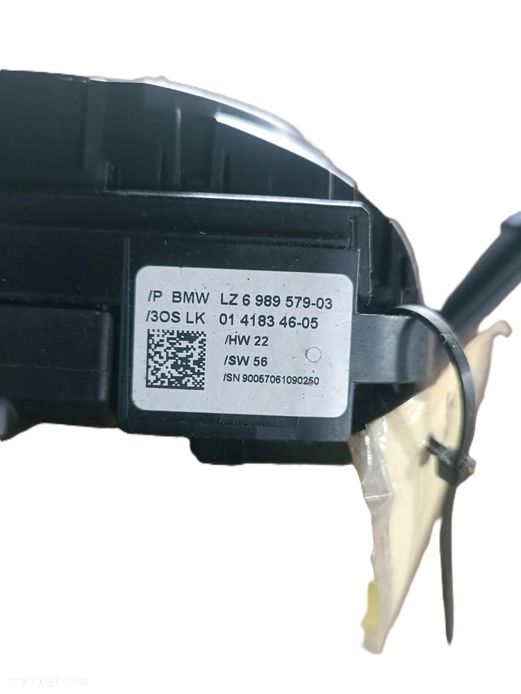 BMW E90 05-12 r. przełącznik zespolony manetki 6989579-03 + - 7