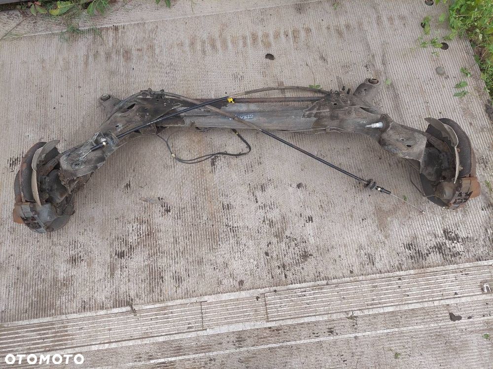 BELKA OŚ ZAWIESZENIA TYŁ TARCZE Z ABS VOLVO C70 I CABRIO - 1