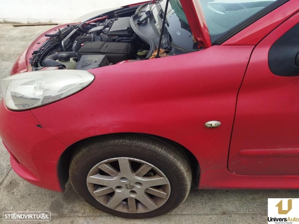 GUARDA-LAMAS FRONTAL ESQUERDO PEUGEOT 206+ 2010 - - 3