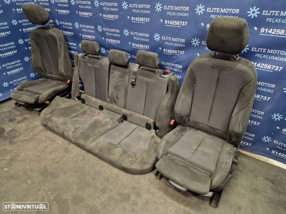 Jogo de bancos usados BMW SERIE 1 F20 PACK M ALCÂNTARA - 1