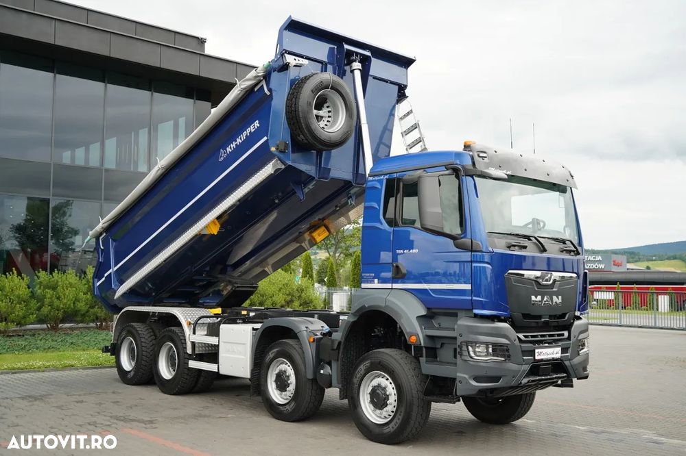 MAN TGS 41.480 / 8X6 / BASCULATOR / BASCULATOR SPATE / KH KIPPER / RICH EQUIPMENT / - - 2