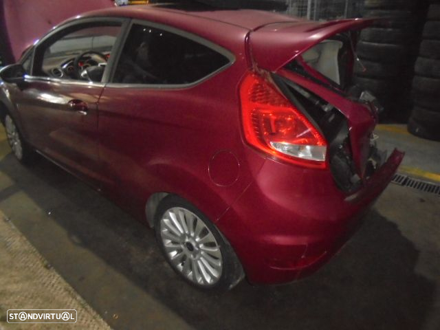 Carro MOT: SNJA SNJB CXVEL :8AGR700CA  TTFLO FORD FIESTA 6 2009 1.25 852CV 3P VERMELHO GASOLINA - 7
