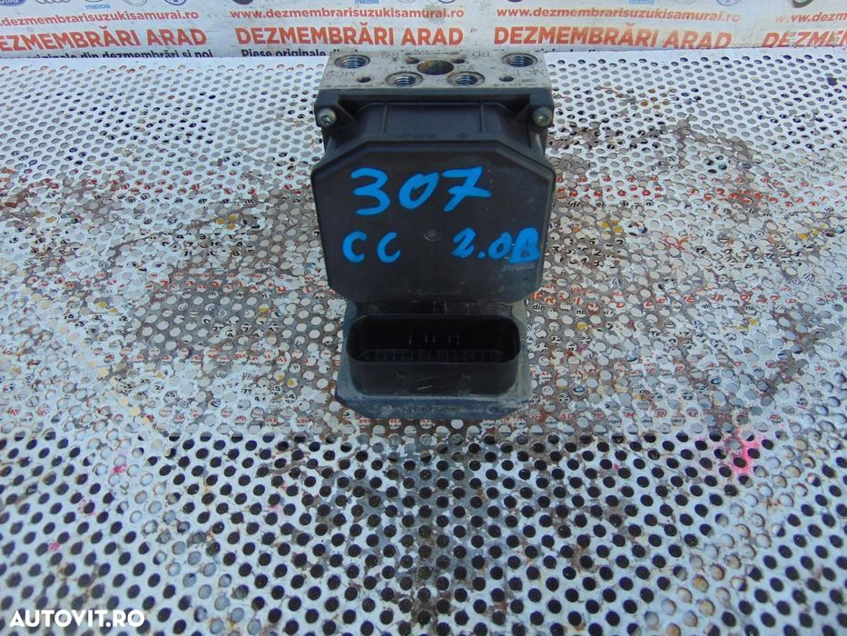 Modul abs peuget 307cc cabrio 307 sw pompa abs dezmembrez 307 cod 9651 - 3