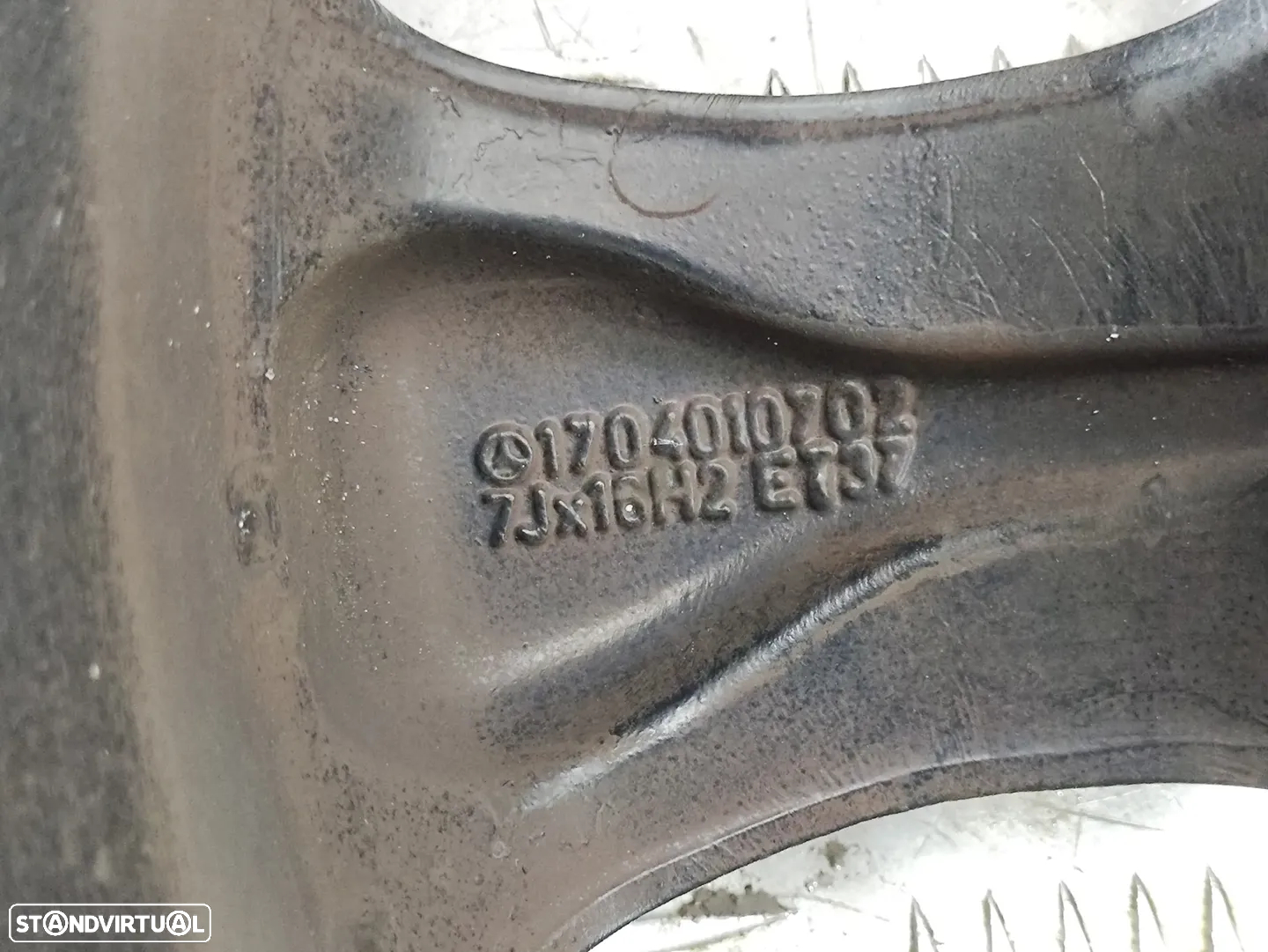 Jantes 16" Mercedes Benz - SLK R170 - ORIGINAIS - 7J - 8J | ET37 - ET30 | 5x112 - 16 Polegadas | A1704010802 |  A1704010702 | Jante | 5 x 112 | 225 50 16 - 205 55 16 | Pneus - 7