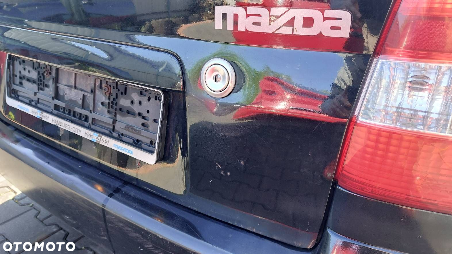 KOMPLETNY TYŁ DEMIO I A3F KLAPA BAGAŻNIKA ZDERZAK TYŁ LAMPY SPOILER - 6