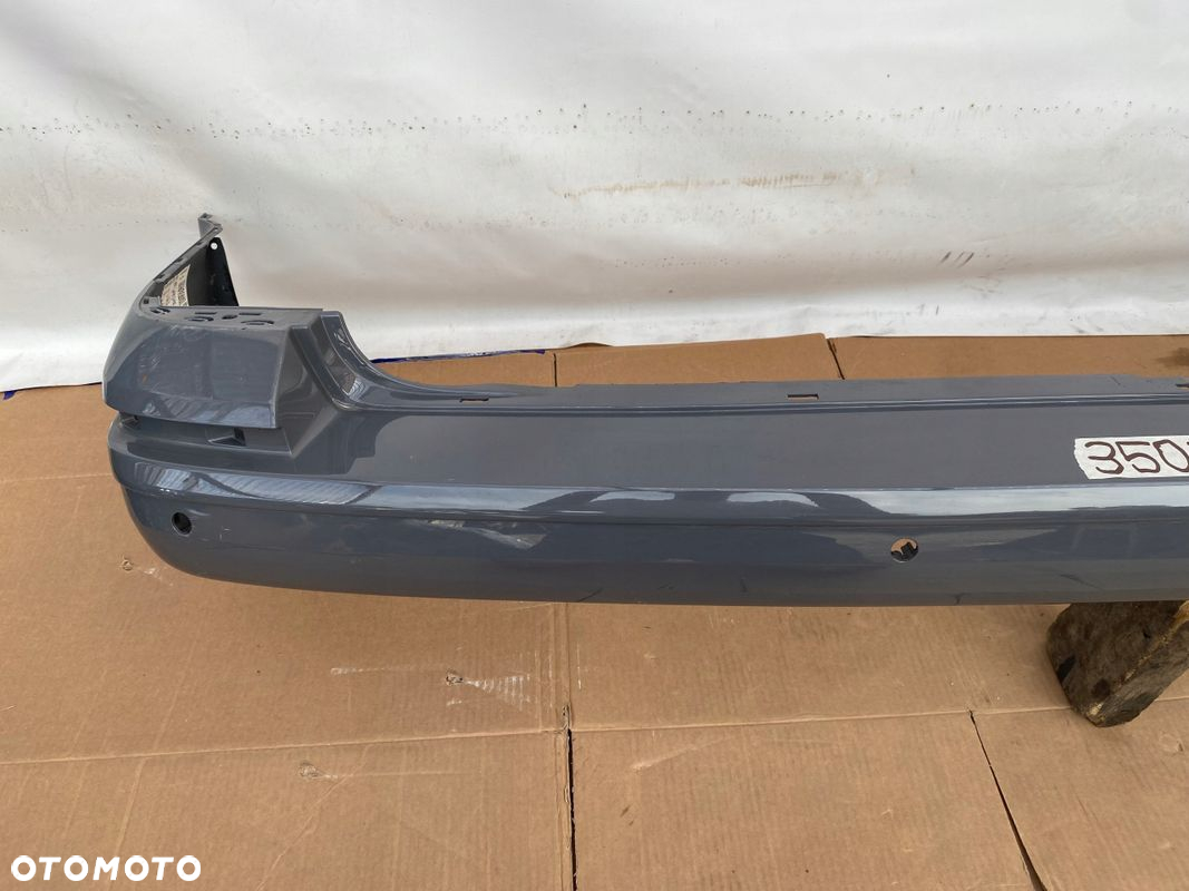 VW Transporter T6 15-zderzak tylny tył PDC PURE GREY wersja z KLAPĄ ORYG. - 7