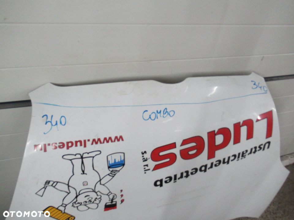 MASKA POKRYWA SILNIKA OPEL COMBO D FIAT DOBLO 2010-2014 rok - 4