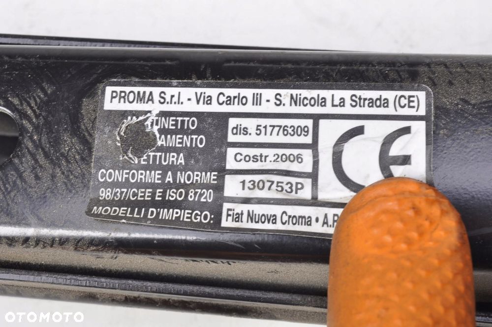 FIAT CROMA LEWAREK PODNOŚNIK SAMOCHODOWY 51776309 - 2