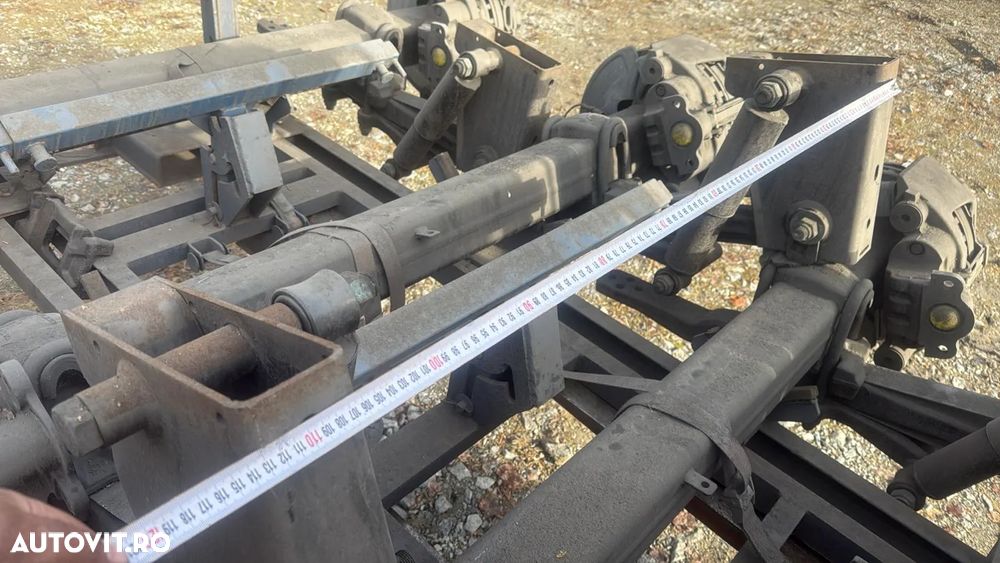 Axă OSII BPW ECO Plus BPW SKHSF 9008-15 ECO-P PLUS TSB3709 AXA Noua echipata 19.5 22.5 - 8