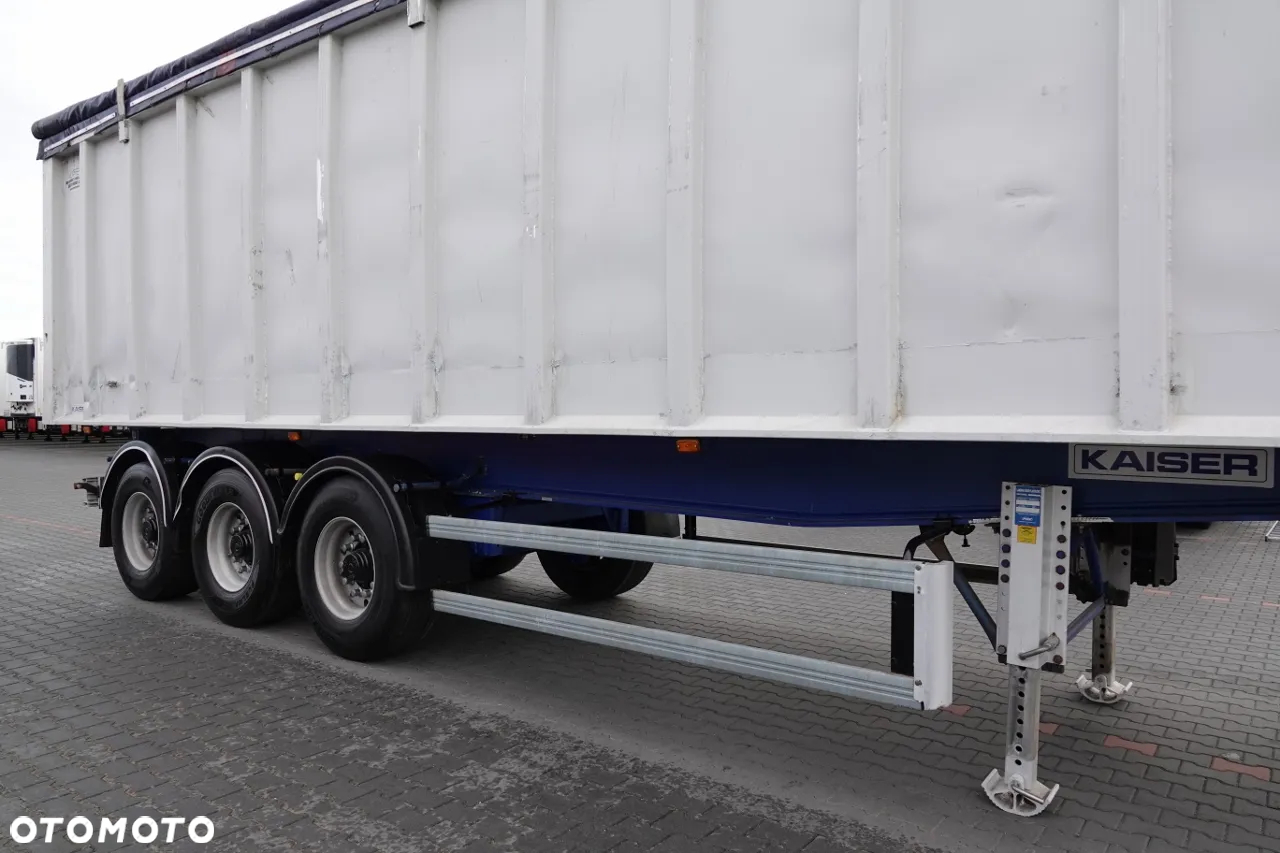 Benalu WYWROTKA 55 m3 / ALUMINIOWA / WAGA: 5900 KG / SPROWADZONA - 12