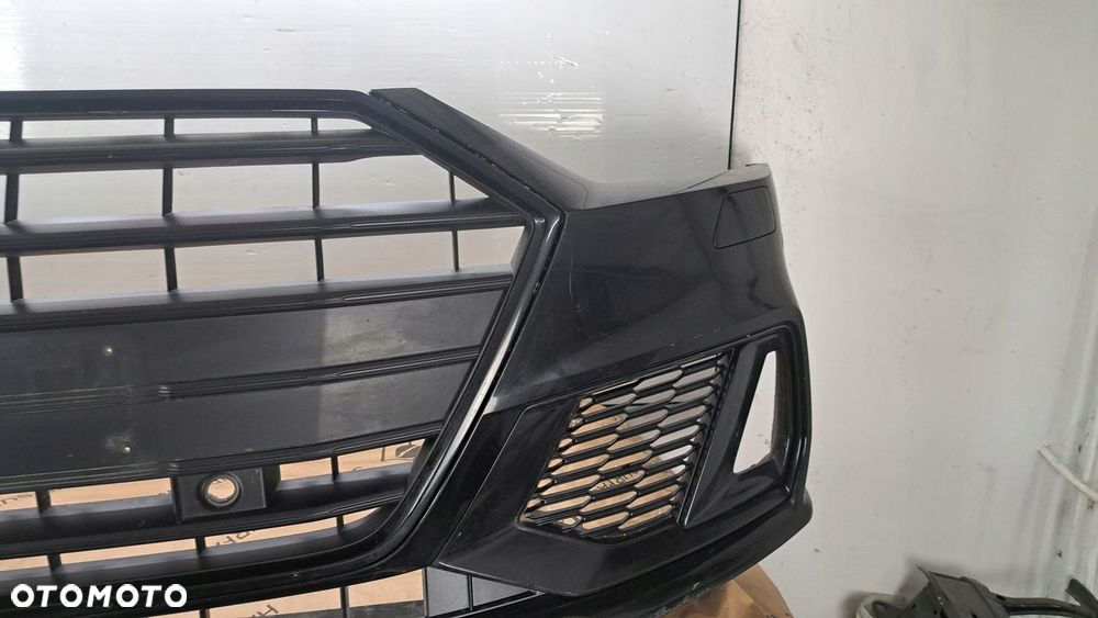 ZDERZAK AUDI A7 C8 4K 4K8 S-LINE 2019-2023 BLACK SHADOW LINE - 4