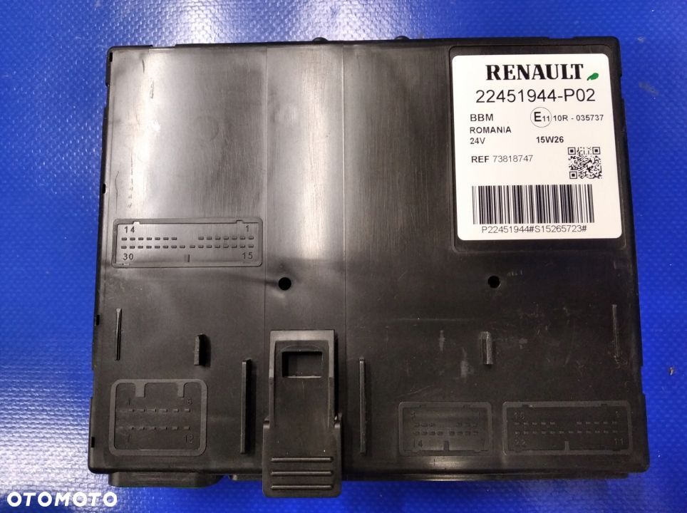 RENAULT GAMA T RANGE STEROWNIK KASETA BBM - 2