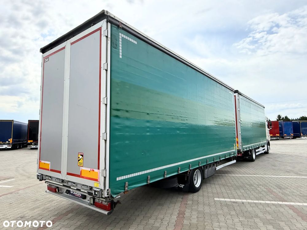 DAF XF 450 / ZESTAW TANDEM 120 M3 / PRZEJAZDOWY / 7,75 M + 7,75 M / SALON PL - 5