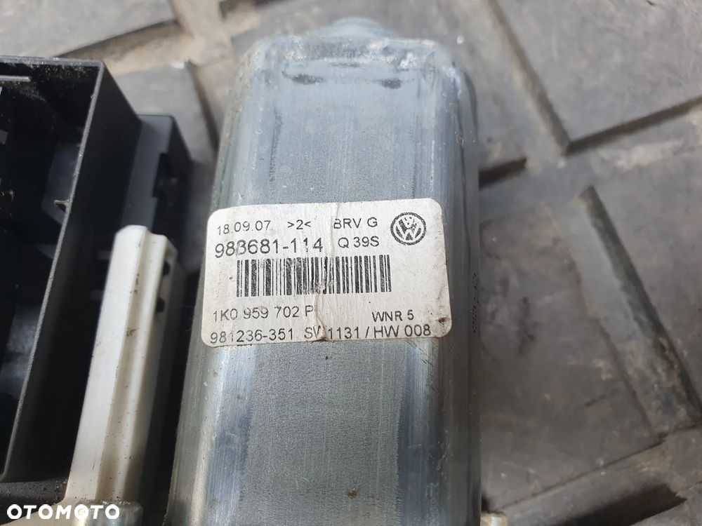 SILNICZEK PODNOSZENIA SZYBY PRAWY PRZÓD VW PASSAT B6 05- 1K0959792L - 3