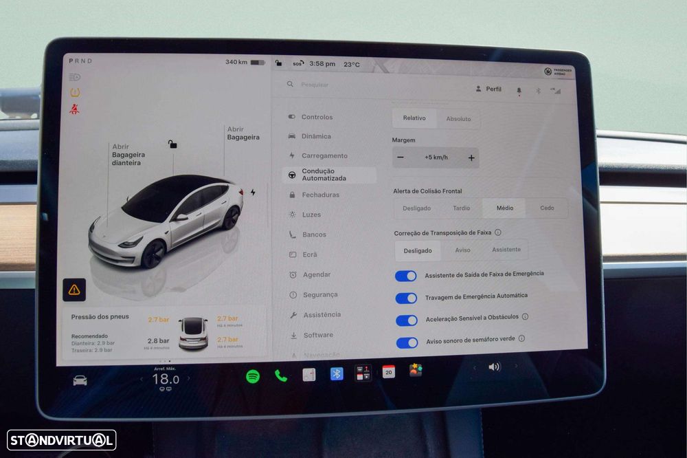 Tesla Model 3 Long Range Tração Integral Premium - 17