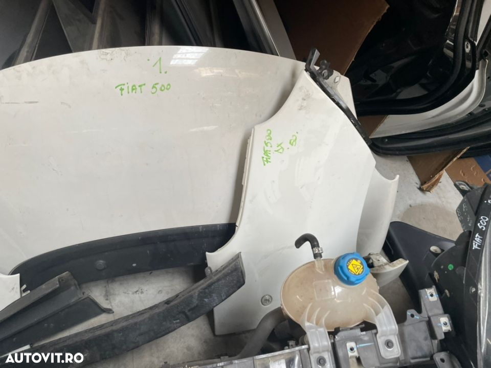 Bara fata,capota,aripa,far,radiator,ventilator si alte plastice FIAT 500L an 2013 - 4