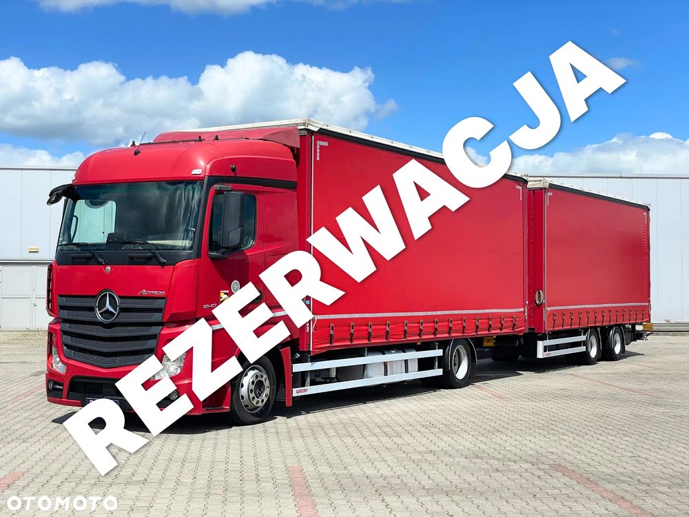 Mercedes-Benz ACTROS 1840 / ZESTAW TANDEM 120 M3 / 7,75 M + 7,75 M / SALON PL - 1