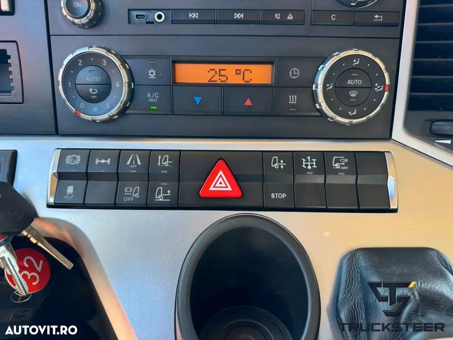 Mercedes-Benz Actros 1853 | E6d | Alcoa | Clima Stationare | Full Asistenti - 19