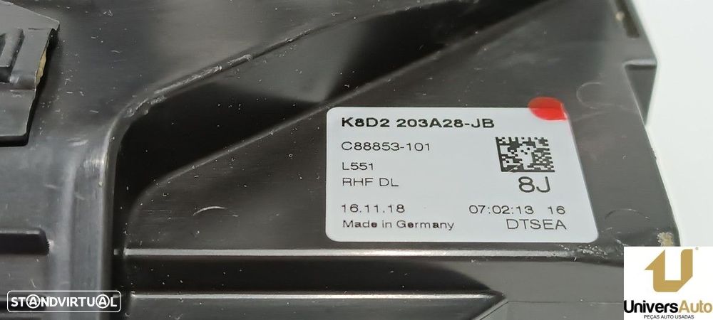 FECHADURA PORTA FRENTE DIREITA LAND ROVER RANGE ROVER EVOQUE EVOQUE - 4