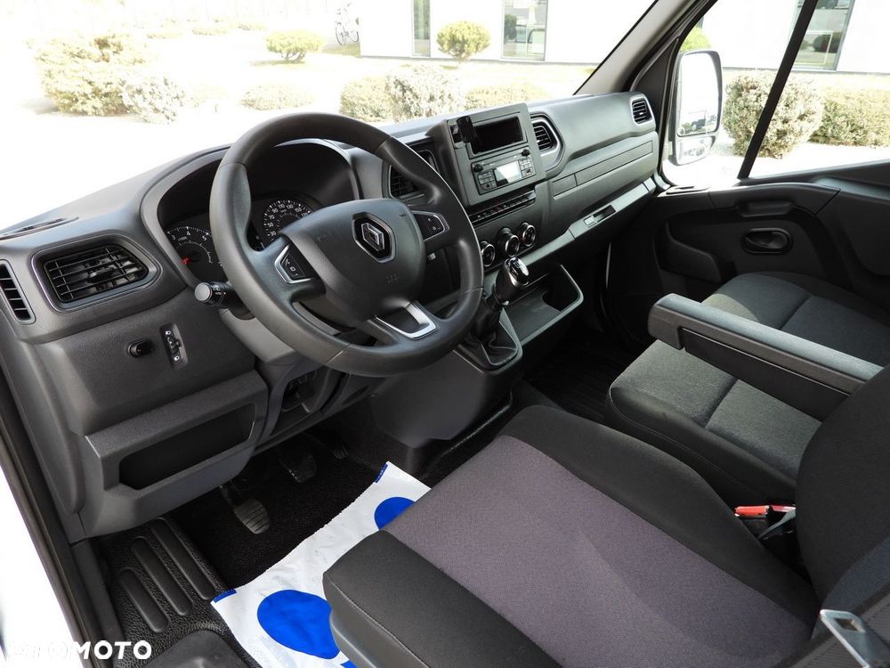 Renault MASTER PLANDEKA 10 PALET WEBASTO TEMPOMAT LEDY PNEUMATYKA KLIMATYZACJA  165KM - 3