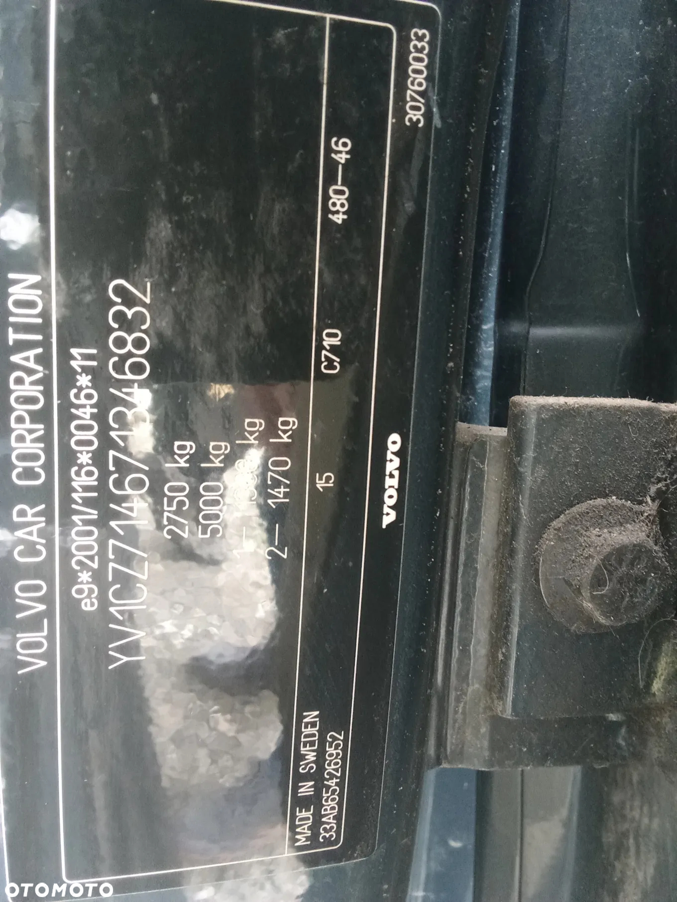 Volvo XC90 2005 rok maska  kolor 480-46 - 6