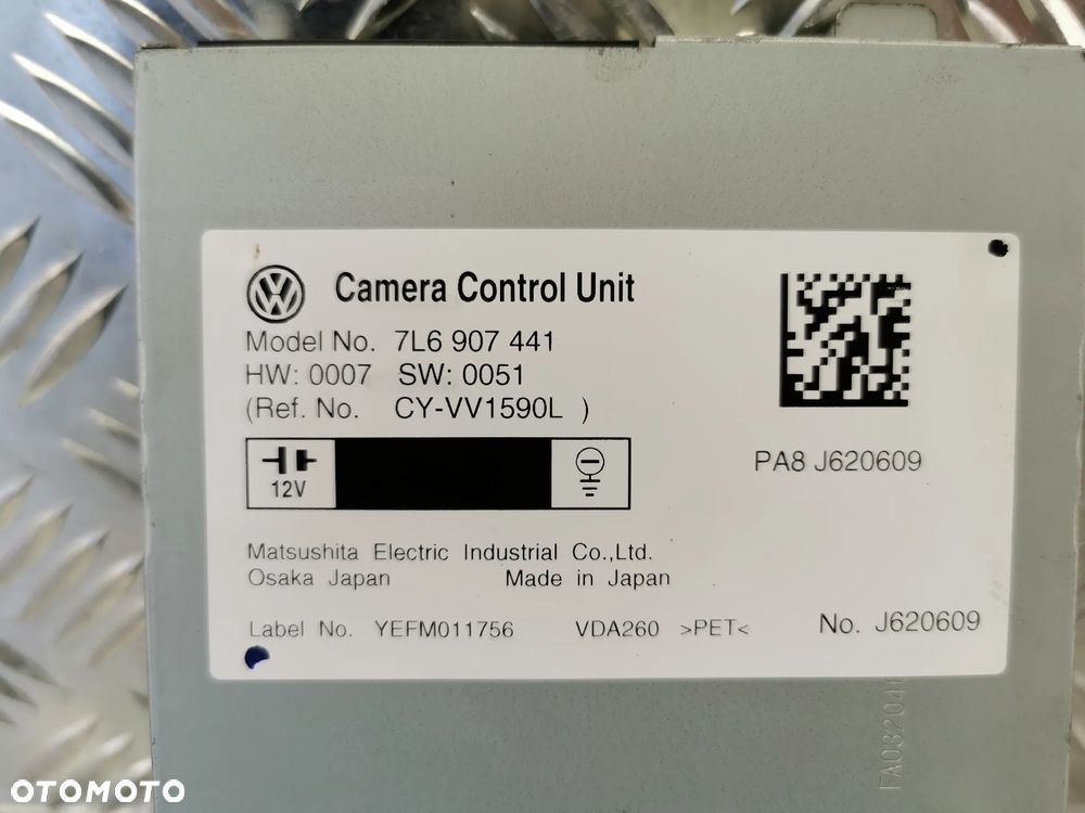 VW TOUAREG 7L 03-09R STEROWNIK MODUL KAMERY COFANIA 7L6907441 - 2