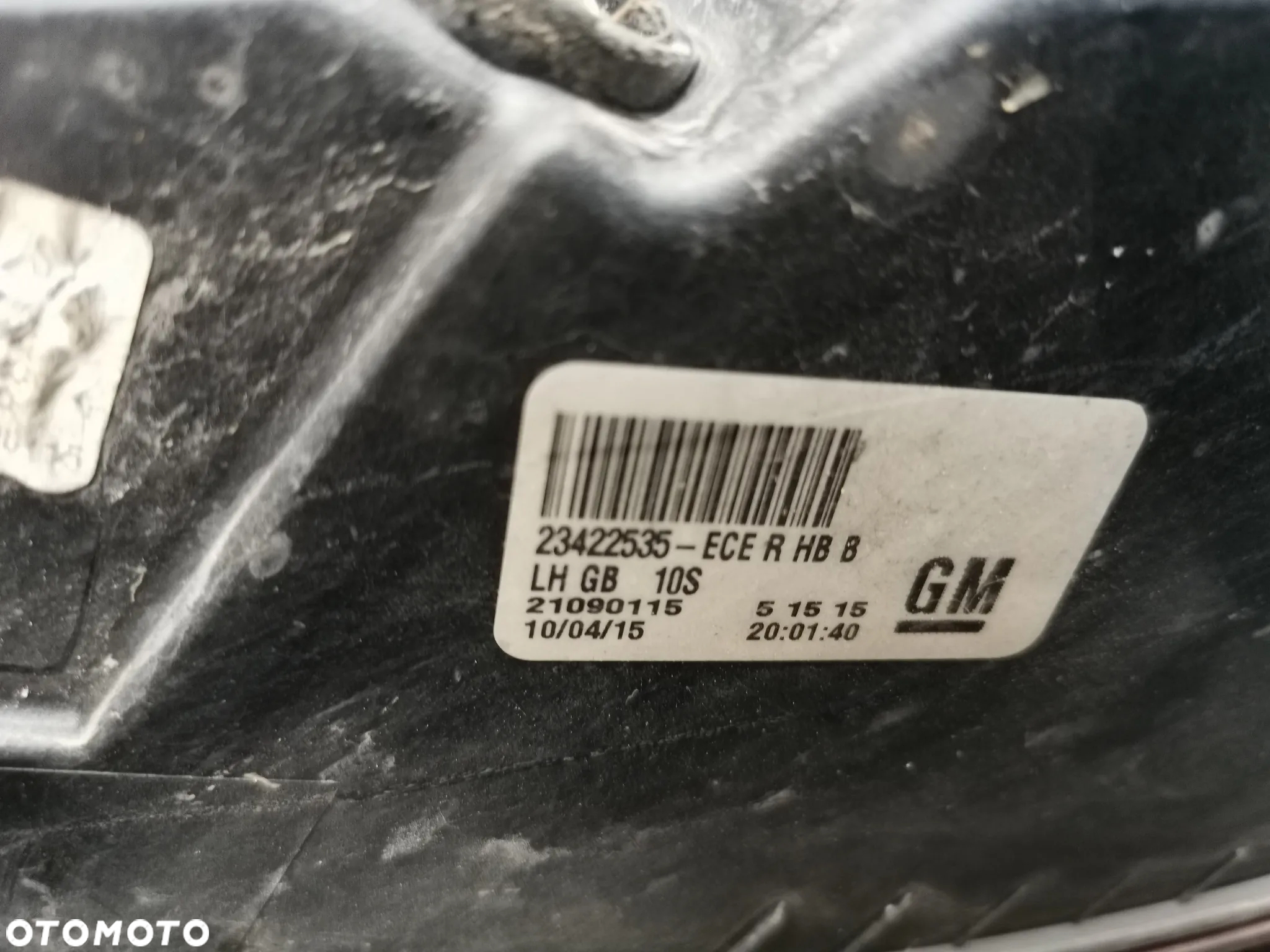 Lampa Lewa Tył Opel Insygnia 23422535-ECE R HB B - 5