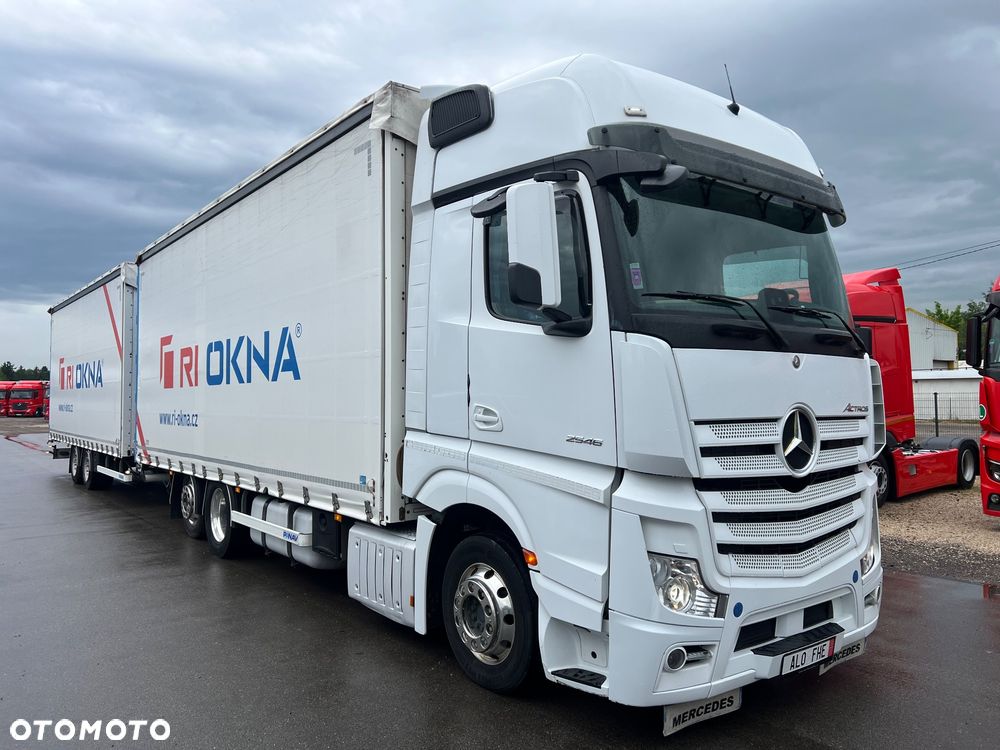 Mercedes-Benz ACTROS  MP4 euro6 6x2 jumbo zestaw  120m 38palet - 3
