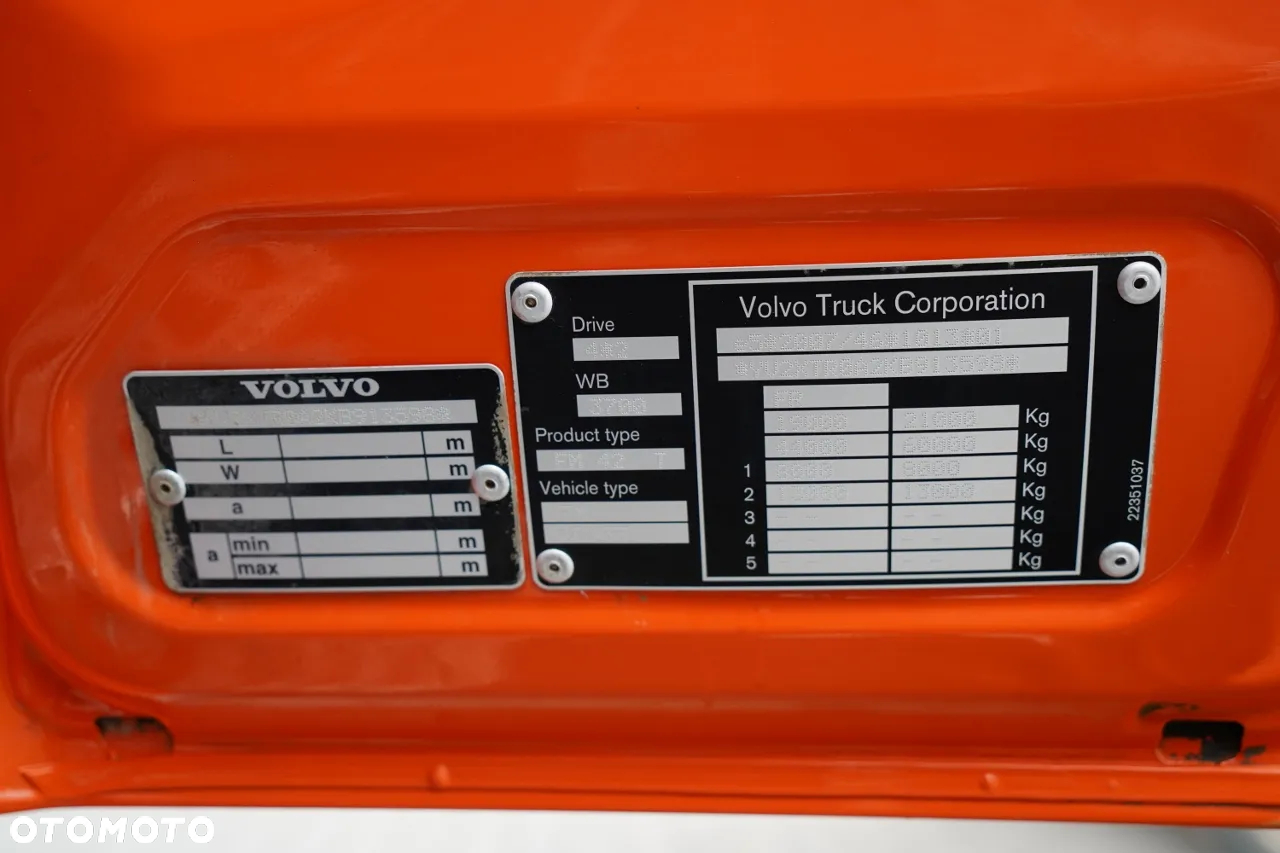 Volvo FMX 430 / HYDRAULIKA / NISKA KABINA / ALUFELGI / EURO 6 / SPROWADZONY - 35