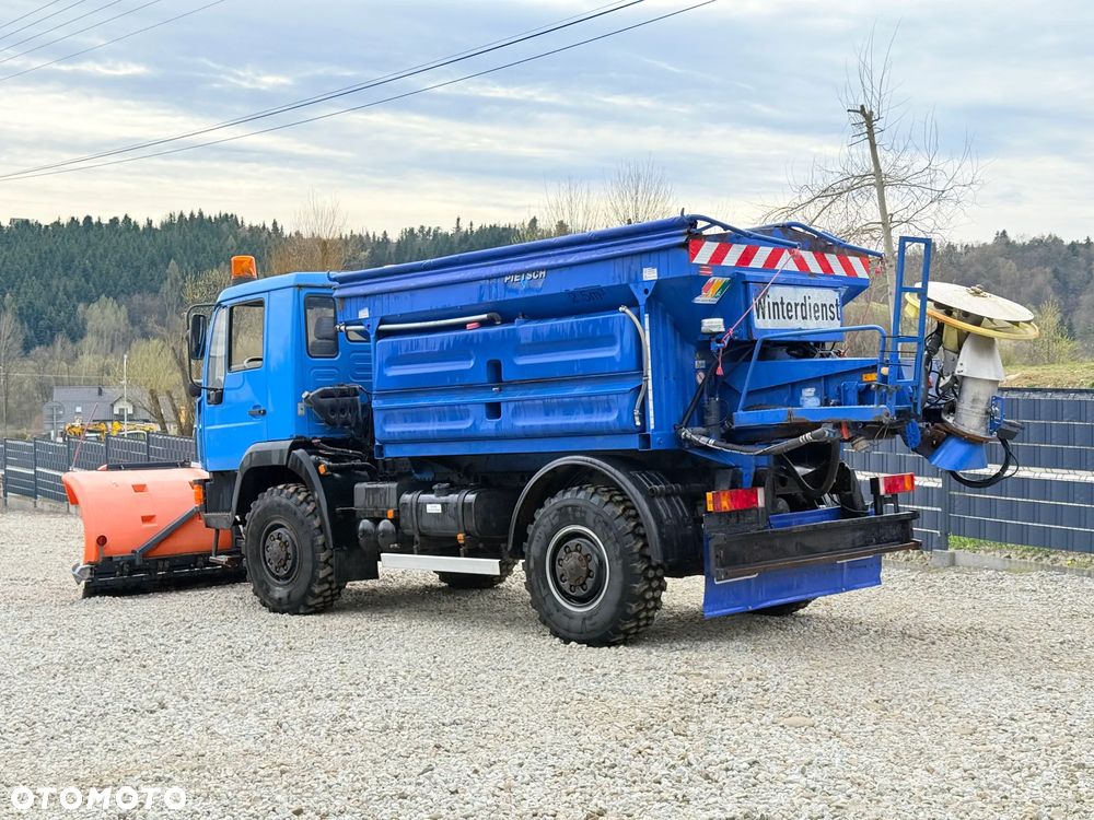 MAN * MAN 12-220 * Pług Piaskarka * 4x4 * Zimowe Utrzymanie * Unimog * - 8