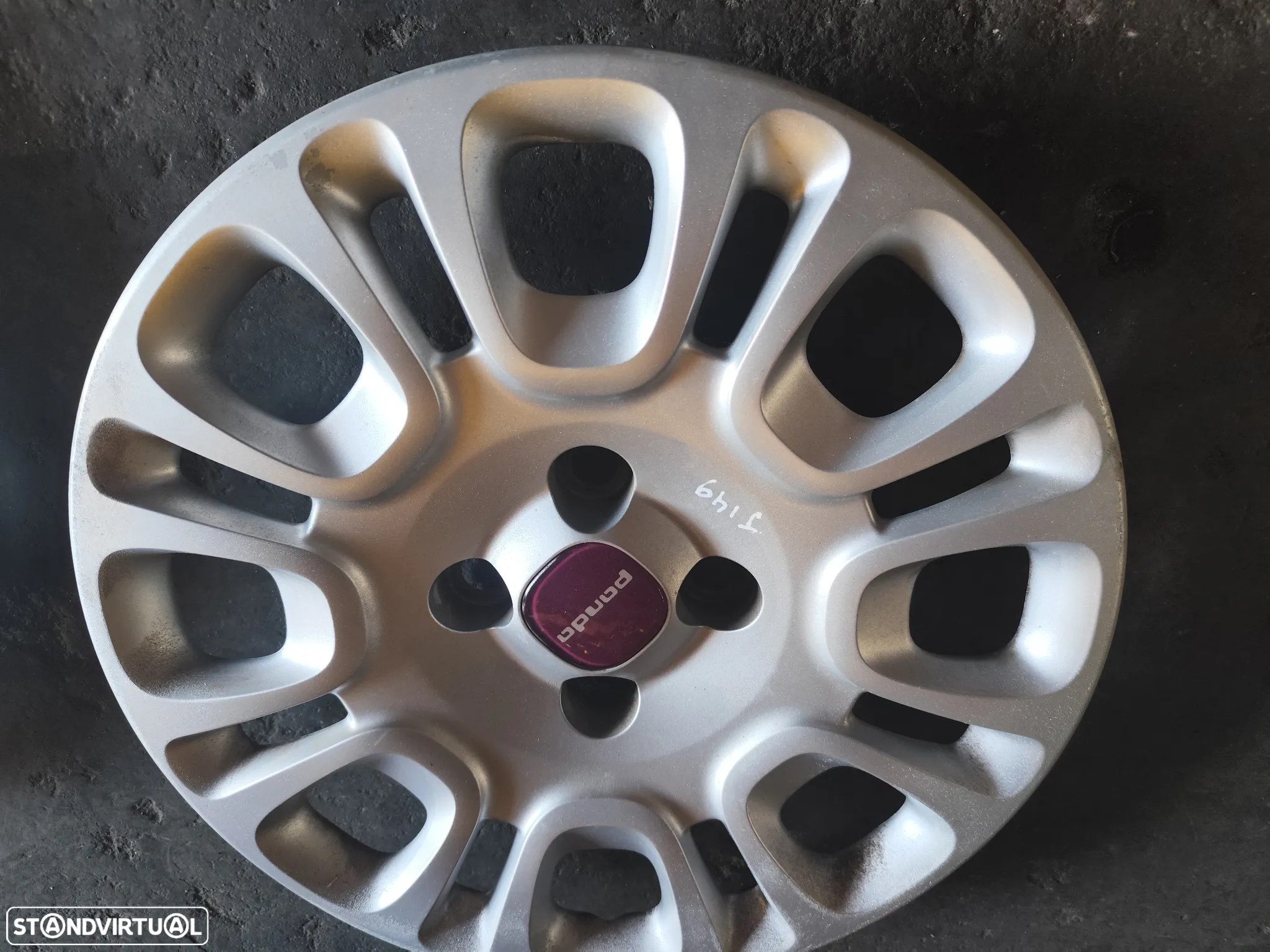 FIAT PANDA TAMPÃO DE JANTE 15 (UNIDADE) - J149 - 3