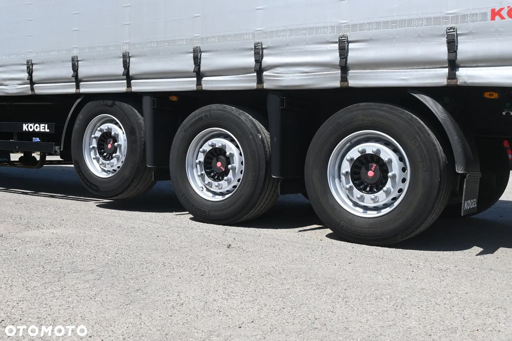 Kögel SN-24/ STANDARD / SAF / PODNOSZONY DACH / PODNOSZONA OŚ!!! - 9