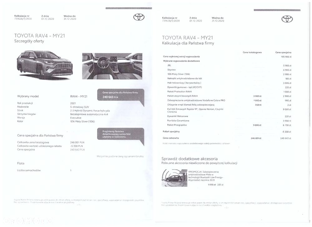 Toyota RAV4 2.5 Hybrid Executive 4x4 - 37