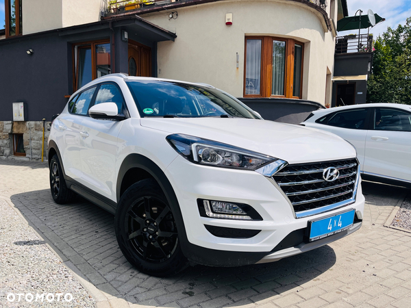 Hyundai Tucson blue 1.6 CRDi 4WD Trend