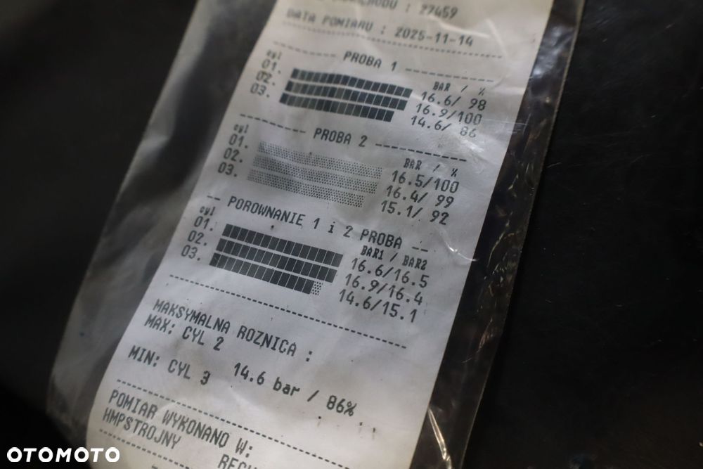 SILNIK  SKODA CITIGO 1.0 58KM CHY TEST - 2