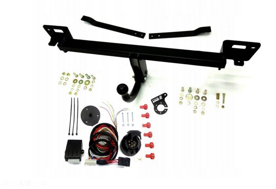 Nowy Kompletny Hak Holowniczy Auto-Hak Słupsk+ Kula + Moduł + Wiązka Uniwersalna + Gniazdo elektr. do Fiat Grande Punto + Evo od 2006 do 2013 GWARANCJA - 3