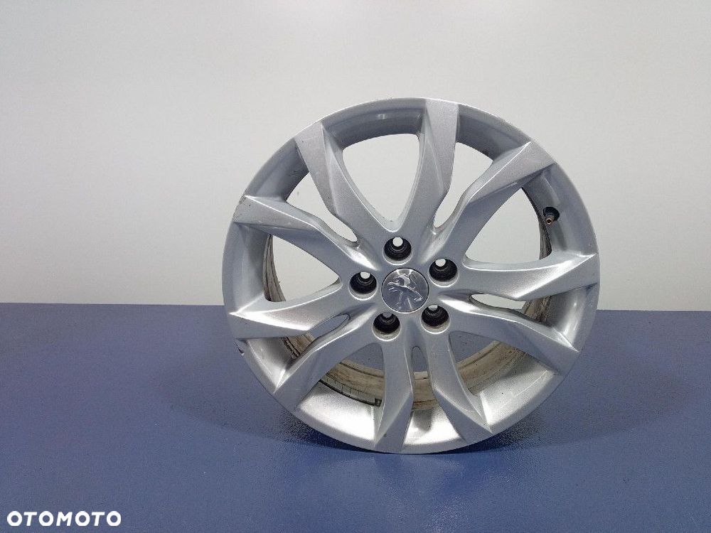 PEUGEOT 508 I FELGA ALUMINIOWA 7JX17 ET46 5X108 1 SZT 9671401480 - 1