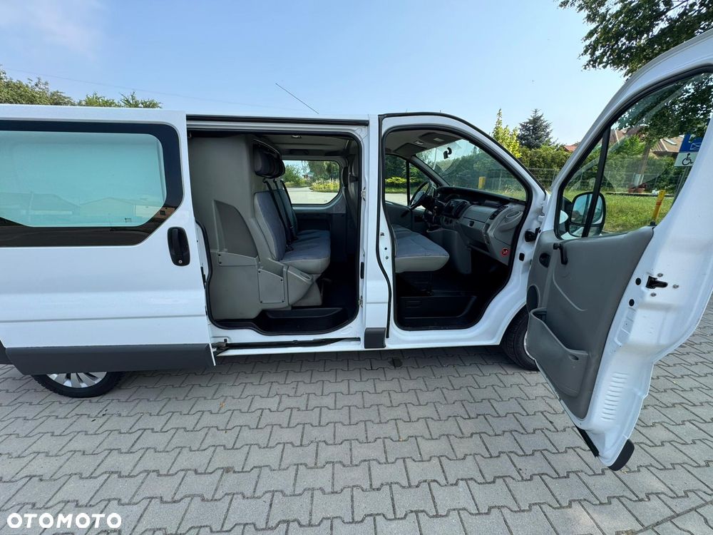 Renault TRAFIC L2H1 Long Dubel Kabina 6os. Brygadówka - 13
