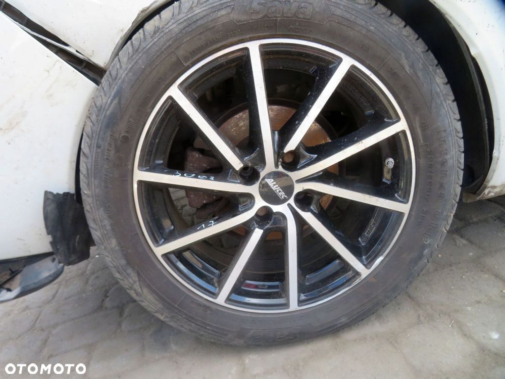 KOŁO FELGA ALUFELGA 3008 I ALUTEC SINGA BLACK 17 4X108 7J  ALUTEC SINGA BLACK 17 4X108 7J PEUGEOT - 3