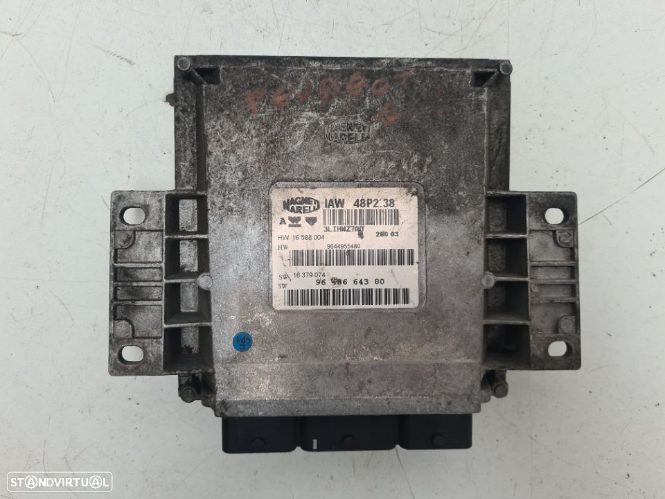 CENTRALINA MAGNETI MARELLI ORIGINAL 9644955480 9648664380 PEUGEOT 206 2A 2.0 S16 136CV RFN EW10J4 - 2