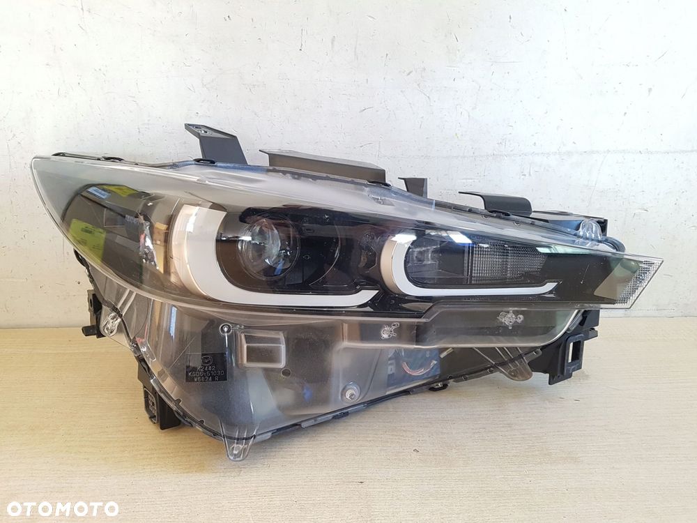 mazda cx5 cx-5 2022^ prawy reflektor lampa full led ksd4-51-030 12 pin - 2