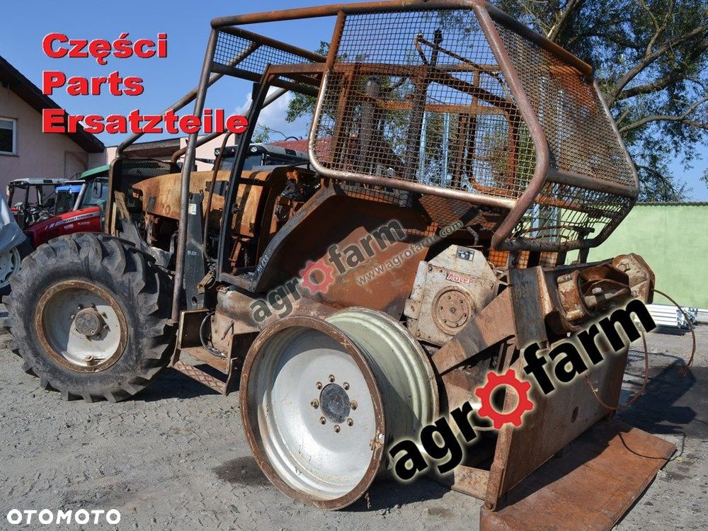 Case MX 120 części, skrzynia biegów, silnik - 3