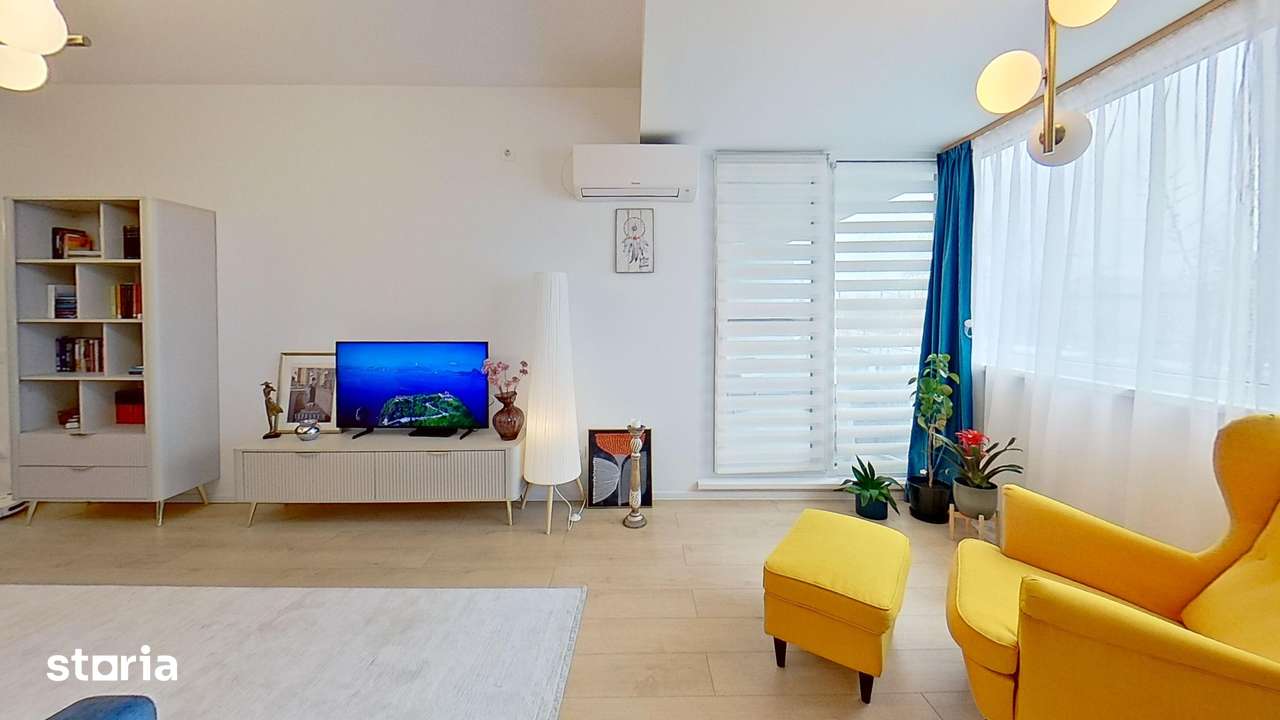 Ap 2 cam Șos Chitila, Atria, Bucureștii Noi, parcare/centrală/piscină — fotografia 3