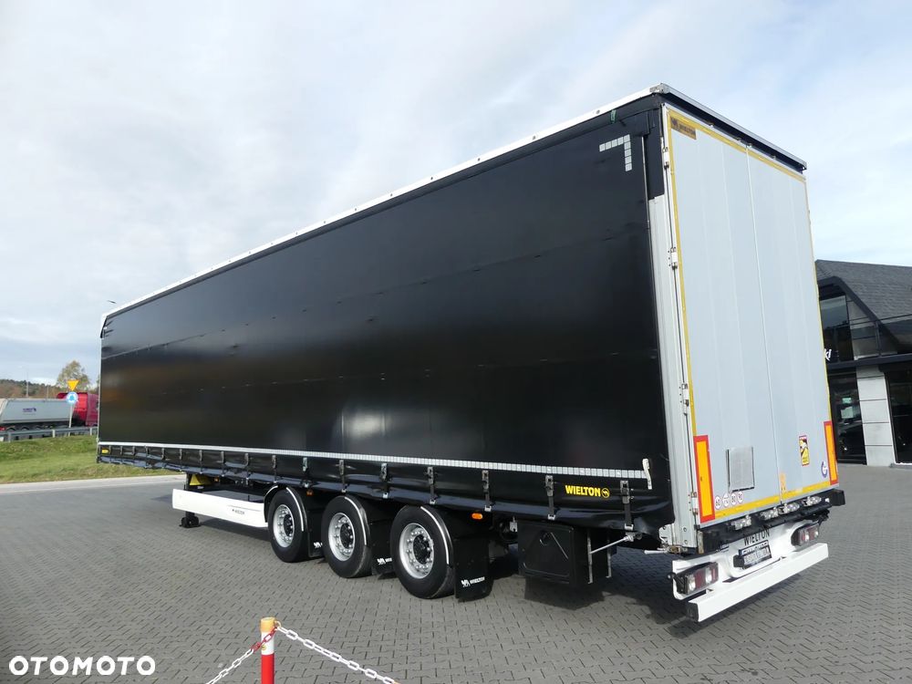 Wielton MEGA / FIRANKA / OŚ PODNOSZONA / ZADBANA / - 4