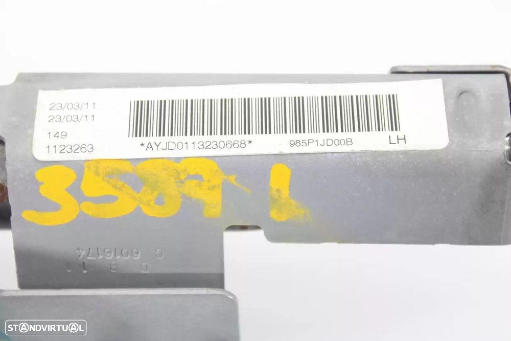 AIRBAG CORTINA FRONTAL ESQUERDO NISSAN QASHQAI / QASHQAI +2 I 2011 -985P1JD00B - 2