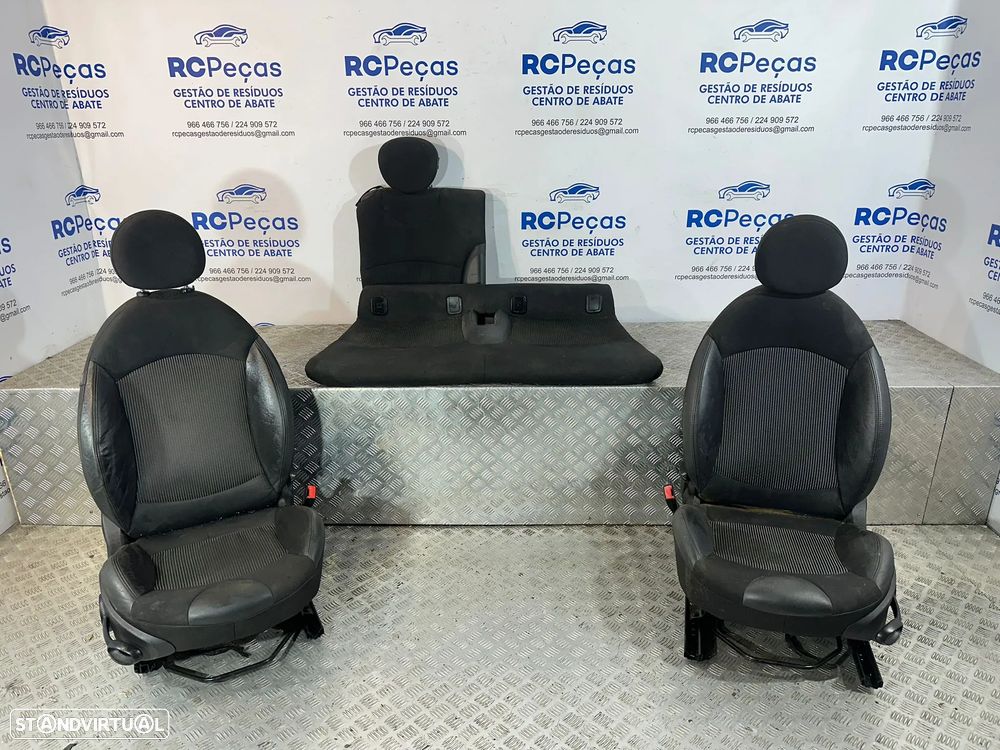 .Conjunto de Bancos em Pele e Tecido Mini Cooper R55 R56 Original - 1
