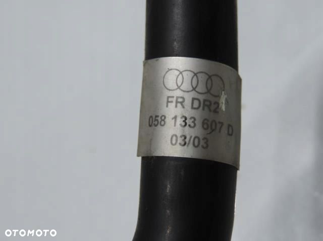 WĄŻ RURA 058133607D VW PASSAT B5 FL 1.8 T - 9